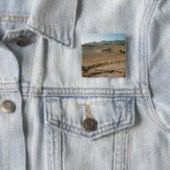 Badge Carré 5 Cm Paysage 3 (En situation)