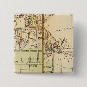 Badge Carré 5 Cm Peekskill, New York 4