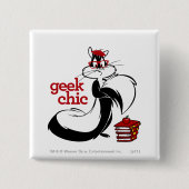 Badge Carré 5 Cm Penelope  - Geek Chic (Devant)