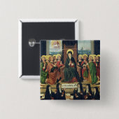 Badge Carré 5 Cm Pentecost (Devant & derrière)