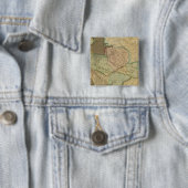 Badge Carré 5 Cm Perse 4 (En situation)