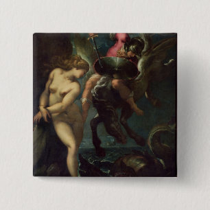 Badge Carré 5 Cm Perseus et Andromeda, c.1610 (huile sur la toile)