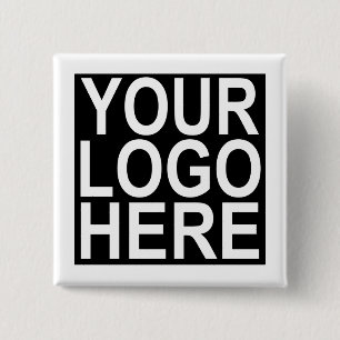 Badge Carré 5 Cm Personnalisez le logo de votre entreprise