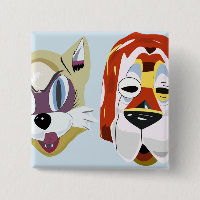 Petit-déjeuner au Tiffany's Mask Buttons