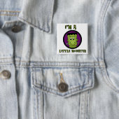 Badge Carré 5 Cm Petit Monster Halloween Tshirts et cadeaux (En situation)