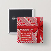 Badge Carré 5 Cm Petits amis d'insectes... (Devant & derrière)