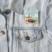 Badge Carré 5 Cm Phare de Dreams (En situation)