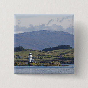 Badge Carré 5 Cm Phare de Rhue