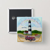 Badge Carré 5 Cm Phare de Truck Choice (Devant & derrière)