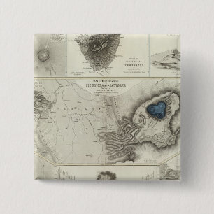 Badge Carré 5 Cm Phénomène géologique