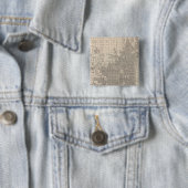 Badge Carré 5 Cm Philadelphie (En situation)