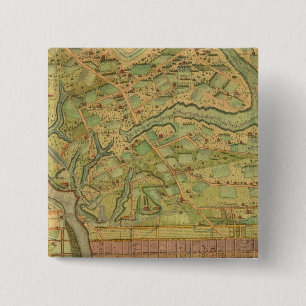 Badge Carré 5 Cm Philadelphie 5