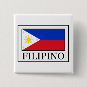 Badge Carré 5 Cm Philippin