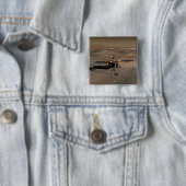 Badge Carré 5 Cm Phoenix Mars Lander 2 (En situation)