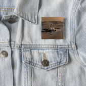 Badge Carré 5 Cm Phoenix Mars Lander 3 (En situation)