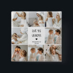 Badge Carré 5 Cm Photo de Love You Grandma Meilleur poison<br><div class="desc">Une photo de collage moderne de vous et de votre grand-mère peut être le cadeau parfait pour lui montrer combien vous l'aimez et l'appréciez. Ce cadeau unique et réfléchi est une excellente façon de préserver vos souvenirs spéciaux ensemble et de créer une belle pièce d'art qu'elle peut présenter chez elle....</div>