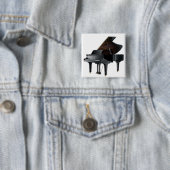 Badge Carré 5 Cm piano (En situation)
