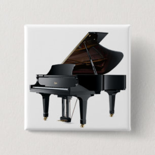 Badge Carré 5 Cm piano