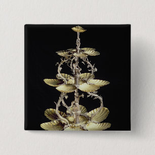 Badge Carré 5 Cm Pièce maîtresse de relief de table