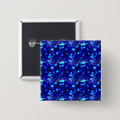 Badge Carré 5 Cm pierre bleue (Devant & derrière)
