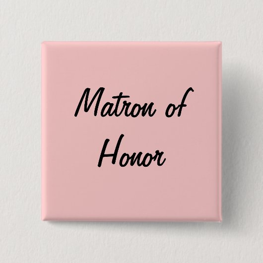 Badge Carré 5 Cm Pierre d'honneur (Devant)