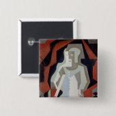 Badge Carré 5 Cm Pierrot, 1919 (Devant & derrière)