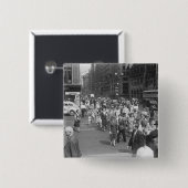 Badge Carré 5 Cm Piétons (Devant & derrière)