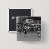 Badge Carré 5 Cm Piétons 2 (Devant & derrière)