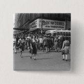 Badge Carré 5 Cm Piétons 2 (Devant)