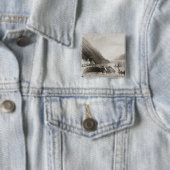 Badge Carré 5 Cm Pilier de Rosstrevor (En situation)