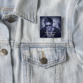 Badge Carré 5 Cm Pin (En situation)