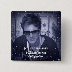 Badge Carré 5 Cm Pin