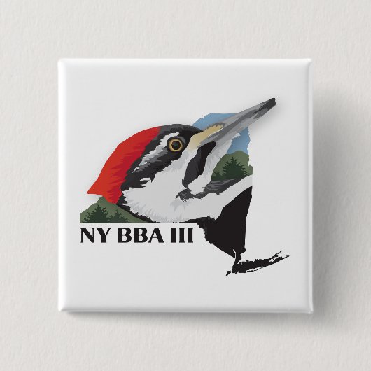 Badge Carré 5 Cm pin carré (Devant)