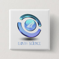 Pin de carré de science de la terre