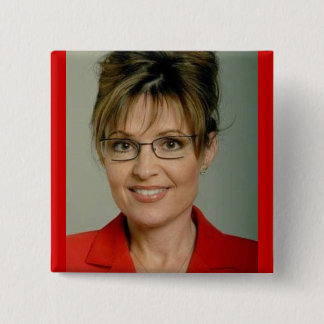Badge Carré 5 Cm Pin de talent : Sarah Palin
