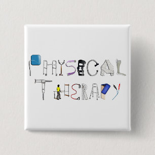 Badge Carré 5 Cm Pinte au travail