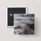 Badge Carré 5 Cm Pistes de dissipation de l'aéronef (Devant & derrière)