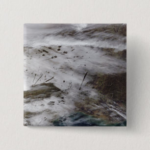 Badge Carré 5 Cm Pistes de dissipation de l'aéronef