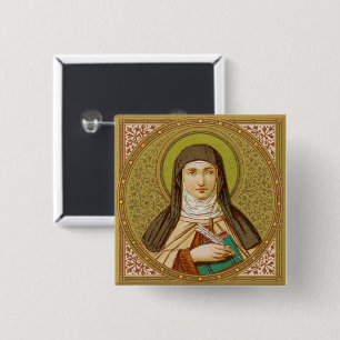 Badge Carré 5 Cm Place Sainte-Thérèse d'Avila (SNV 27)