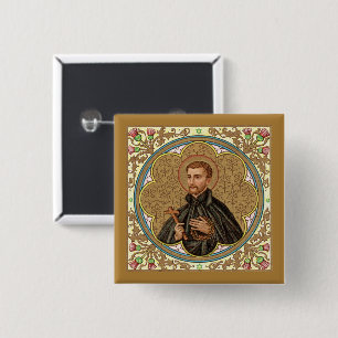 Badge Carré 5 Cm Place St. Pierre Claver (BK 058)