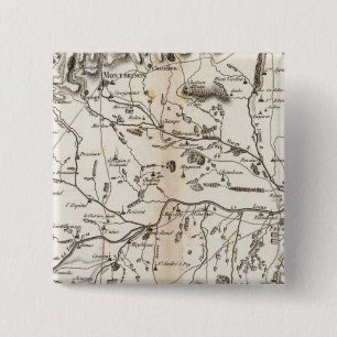 Badge Carré 5 Cm Plaine de Montbrison