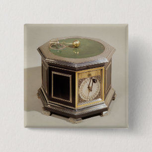 Badge Carré 5 Cm Planétaire fait par le Tompion de Thomas