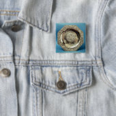 Badge Carré 5 Cm Plat octogonal de Kaiseraugst, romain (En situation)