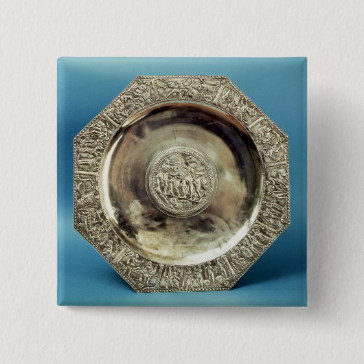 Badge Carré 5 Cm Plat octogonal de Kaiseraugst, romain (Devant)