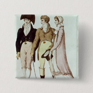 Badge Carré 5 Cm Pleines et à moitié pleines robes pour avril