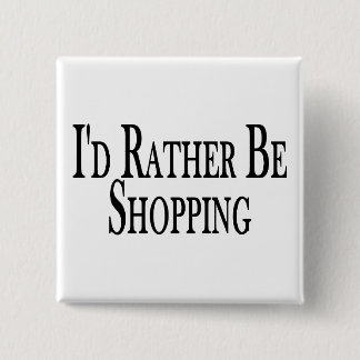 Badge Carré 5 Cm Plutôt fasse des emplettes