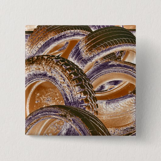 BADGE CARRÉ 5 CM PNEUS (Devant)