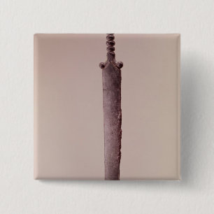 Badge Carré 5 Cm Poignard