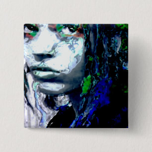 Badge Carré 5 Cm polarité : kerica