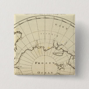 Badge Carré 5 Cm Pôle Nord